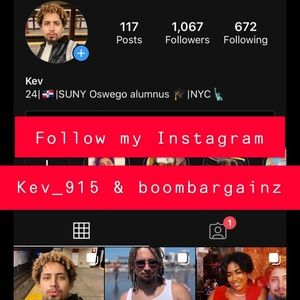 TWO INSTAGRAMS ACCOUNTS KEV_915
And BoomBargainz